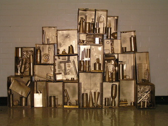 nevelson louise sculptures sculpture collaborative lindamizelart weebly project box cardboard projects using